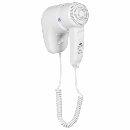 Фен для волос настенный BXG-1200H1 1400 Вт пластик 2 скорости белый 605683 265700₽