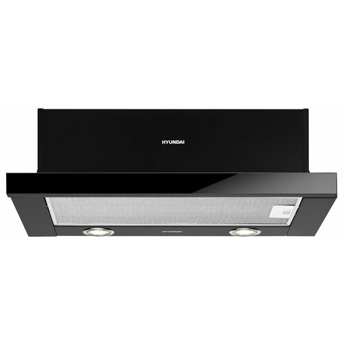 Вытяжка встраиваемая Hyundai HBH 6235 BG черный 1109000₽
