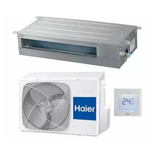 Haier AD35S2SS1FA / 1U35S2SM3FA Канальный кондиционер канальный кондиционер haier ad35s2sm3fa 1u35s2sm3fa средненапорные