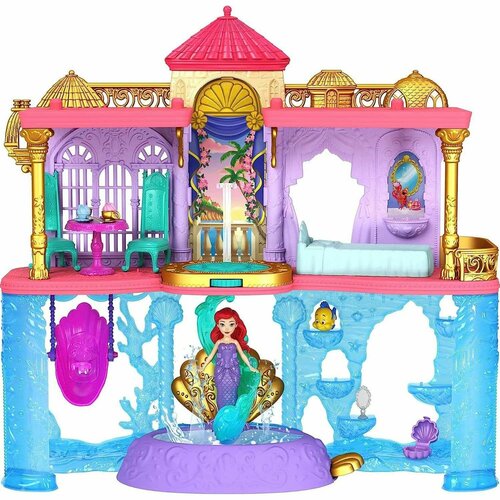 Набор Disney Princess Замок Ариэль HLW95 игровой набор ариэль мини домик