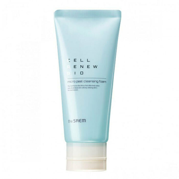 The Saem Пенка для умывания с растительными стволовыми клетками Cell Renew Bio Micro Peel Cleansing Foam 170мл