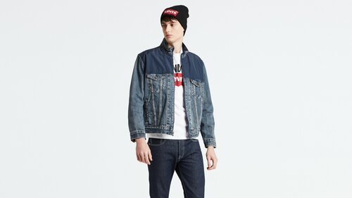 Джинсовая куртка Levis, размер S, синий