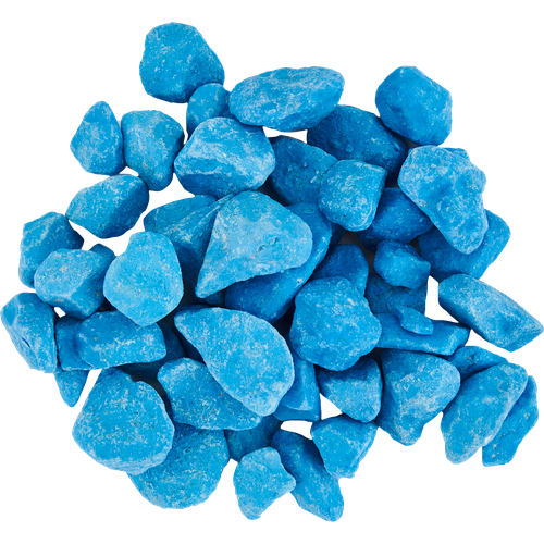 Галька цветная фракция 10-20 мм №1 синий 20 кг