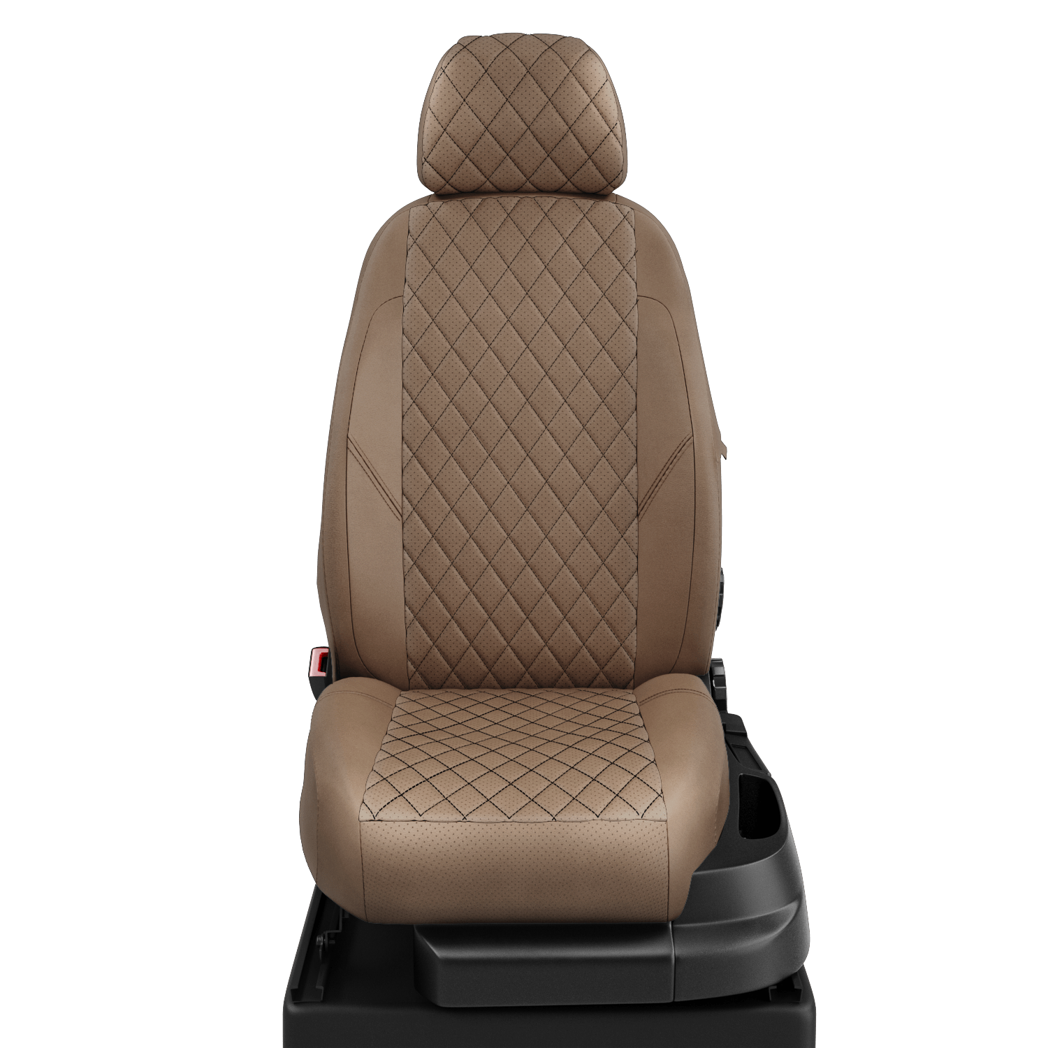 фото Чехлы на сиденья Mitsubishi Lancer 10 (Митсубиси Лансер 10) CY с 2007-н. в. седан, хэтчбек 5 мест ромб чёрный-чёрный