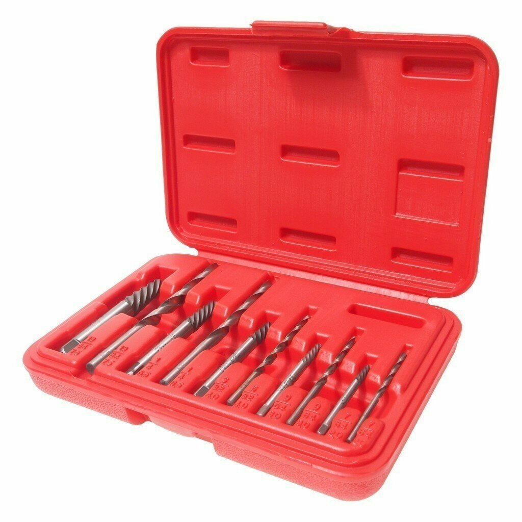 фото JTC-5502 Набор экстракторов и сверел 10 предметов