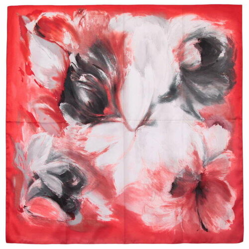 Платок Roby Foulards, 90х90 см, черный