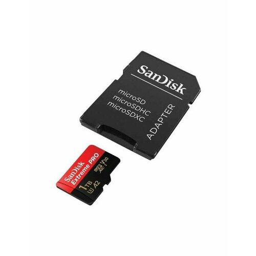 Карта памяти SanDisk Extreme Pro microSD UHS I Card 1TB SDSQXCD-1T00-GN6MA sd карта sandisk high endurance video monitoring card sdsqxcd 1t00 gn6ma