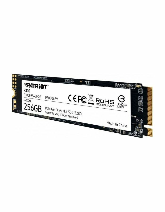 Накопитель SSD Patriot 256Gb P300 (P300P256GM28)