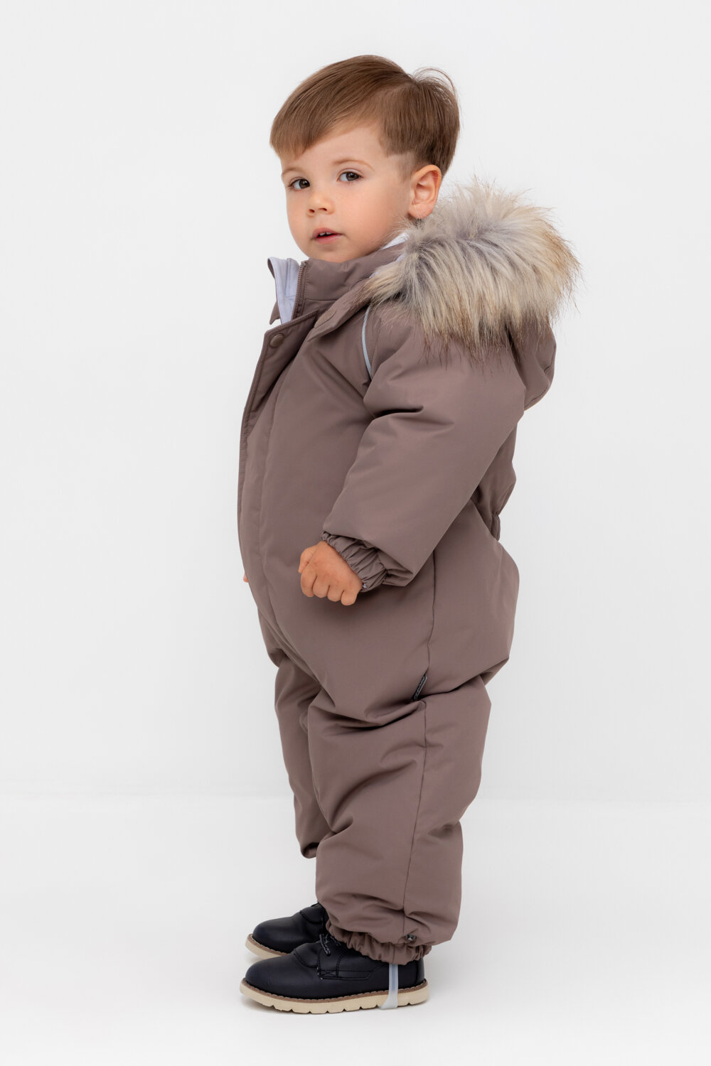 Комбинезон утеплённый crockid ВК 60106/5 УЗГ, размер 92-98/56/51, , коричневый — фото 1
