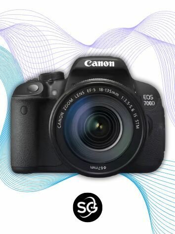 Фотоаппарат Canon 700D kit18-135mm STM