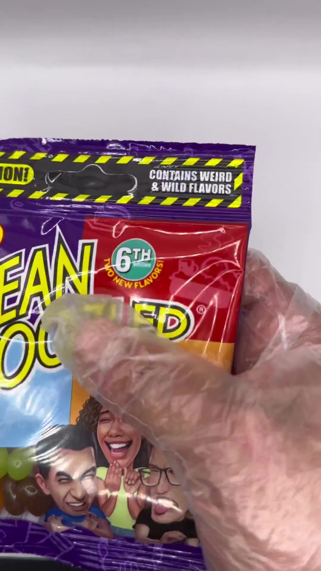 Жевательные конфеты Jelly Belly Bean Boozled /Джелли Белли Бин Бузлд, гадкие вкусы — фото 1