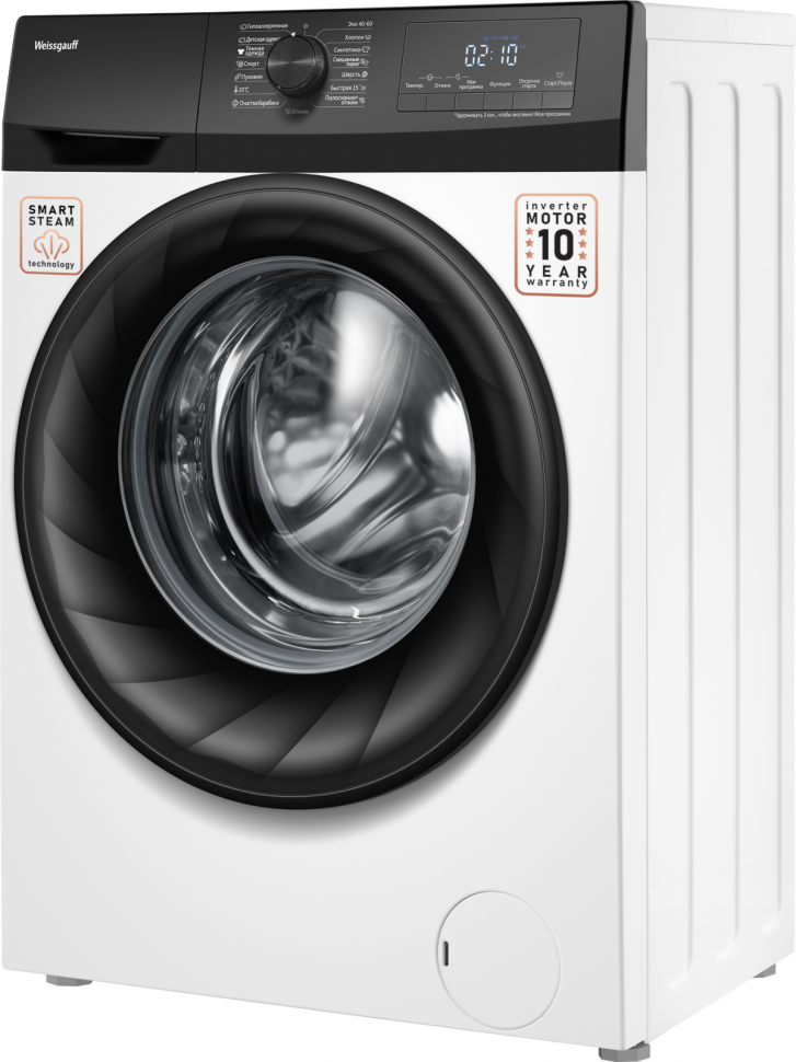 Стиральная машина Weissgauff WM 4947 DC Inverter Steam — купить в ...
