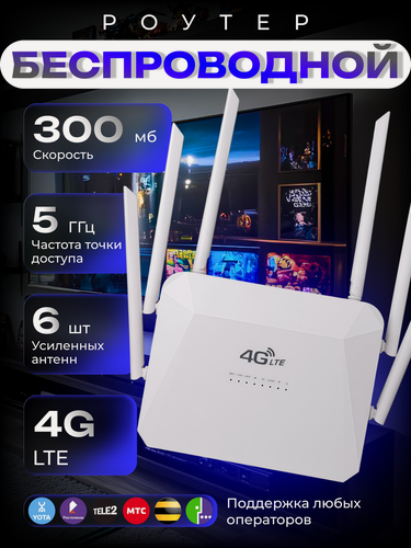 Изображение товара Роутер Wi-Fi маршрутизатор 4G/5G (LTE)