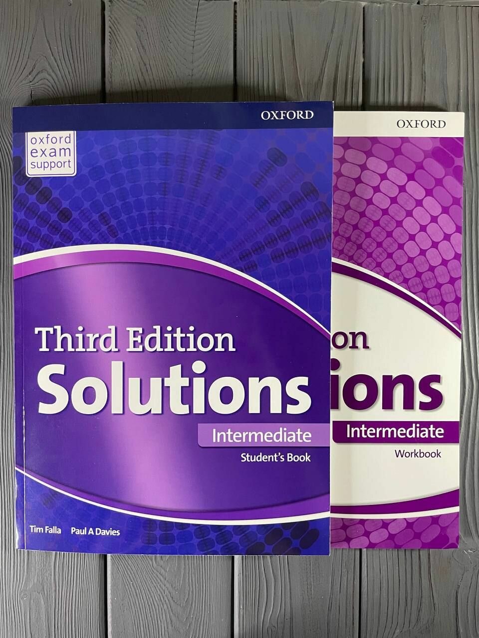 Solutions Intermediate Third Edition Комплект: Student's Book + Workbook