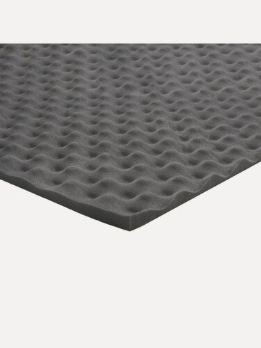 Изображение товара Шумоизоляция (звуко) "Виолон Гамма Волна 15" Airline ADSI011 (75x100 см), КС, 15 мм, ППУ волнистой формы