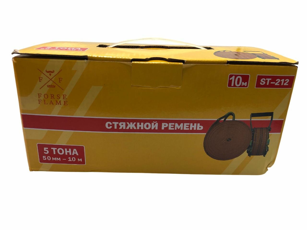 Стяжной ремень для грузов 5Т 10М — фото 1