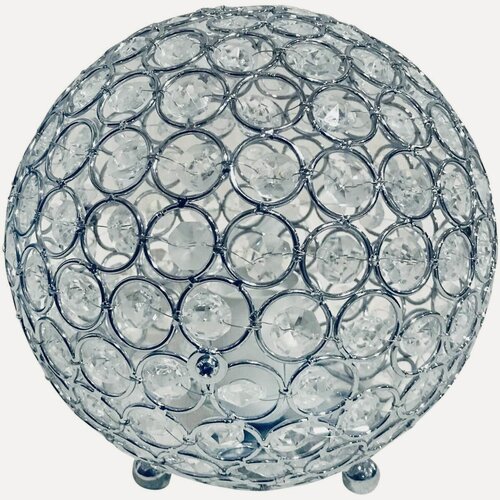 Изображение товара Лампа настольная, 78360 CR, Светильник прикроватный на тумбочку, Цвет - Хром, E27