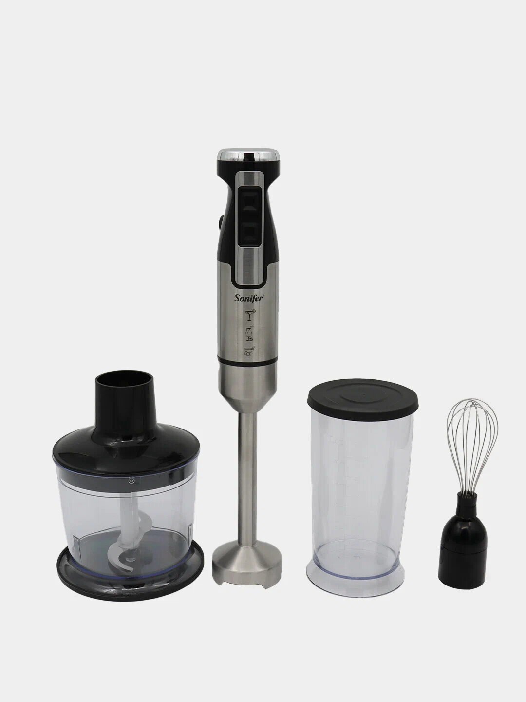 Погружной блендер, миксер, измельчитель, Sonifer SF-8081, 3 в 1 — фото 1