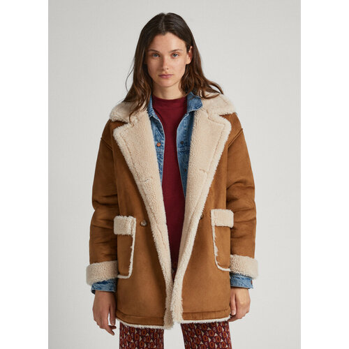 фото Куртка pepe jeans, размер l, бежевый