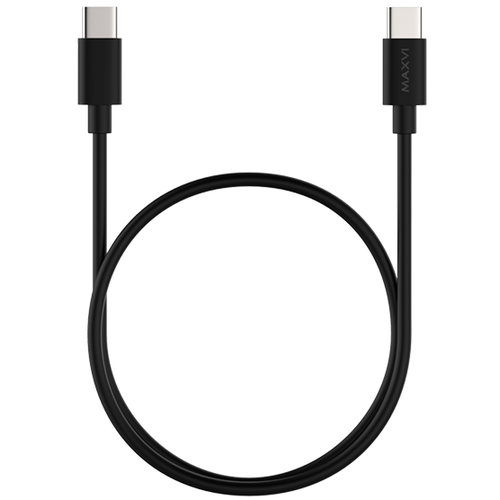 кабель для заряда и синхронизации ibest ipw10w Кабель Maxvi (MC-20) USB-C - USB-C , 1м, 2A, черный