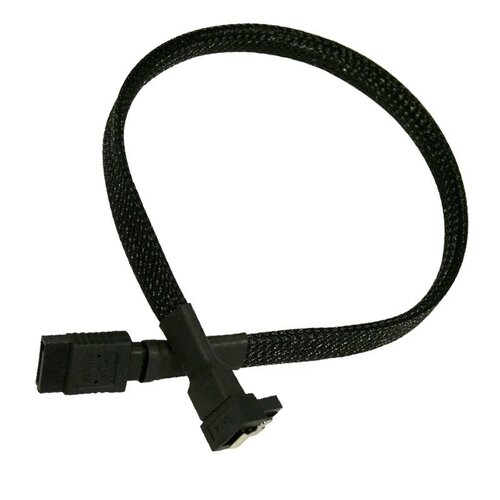 Кабель SATA NANOXIA 30sm, Black (NXS6G30)