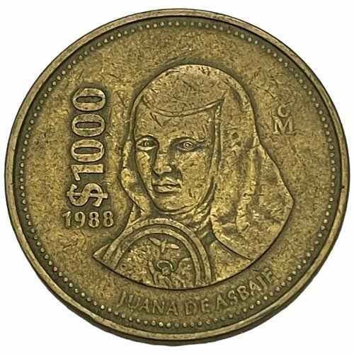 Мексика 1000 песо 1988 г.