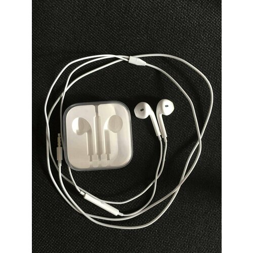 Наушники Apple Earpods mini Jack 35 мм белый 866000₽