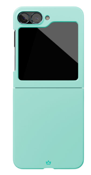 Чехол VLP Flex Case для Samsung Z Flip 6 | Flip7 FE, мятный — фото 1