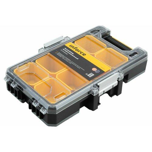 Inforce Органайзер 8 отсеков, профессиональный с металлическими замками 06-20-16