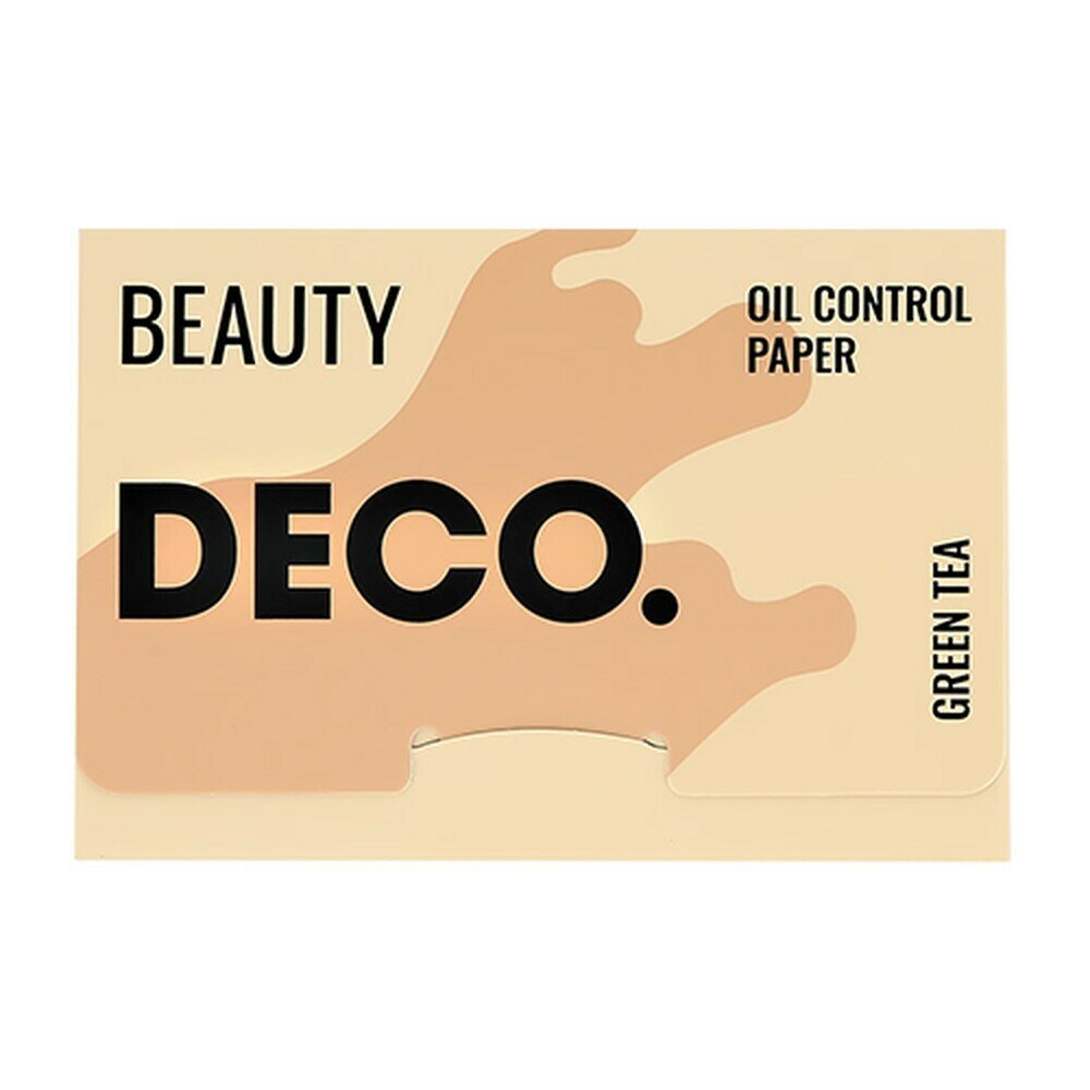 DECO. Салфетки для лица матирующие с экстрактом зеленого чая 100 шт — фото 1