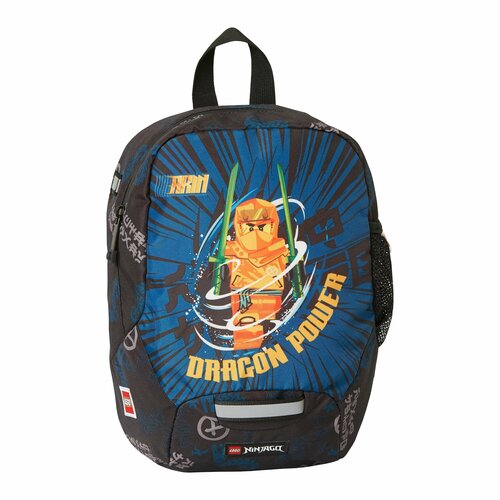 фото Дошкольный рюкзак lego ninjago arin, kindergarten, черный с синим, 10 л