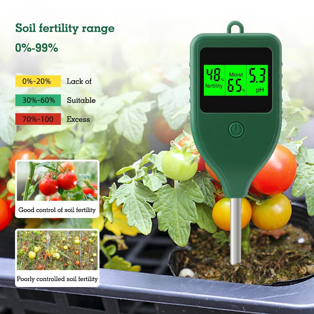 Изображение 3 в 1 детектора почвы Yieryi, 3 in 1 Soil Meter