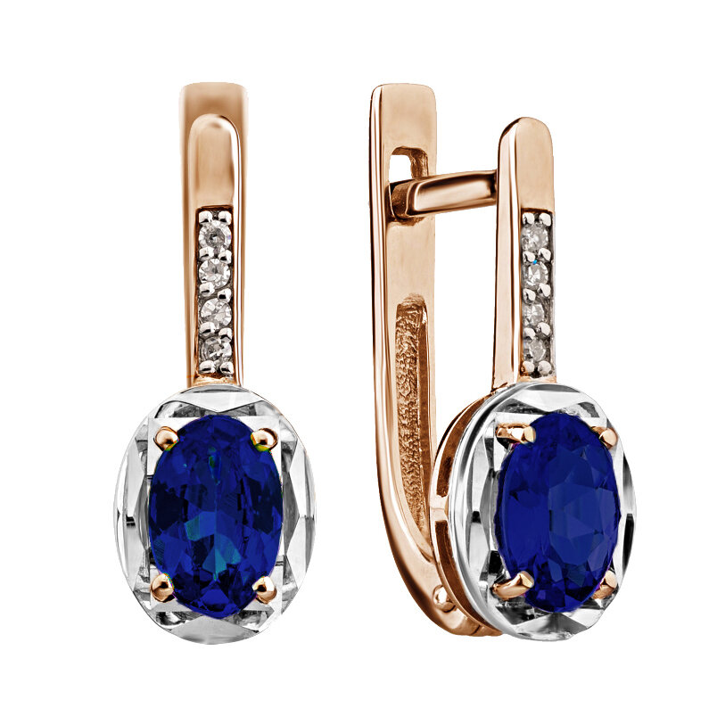 Серьги Яхонт 