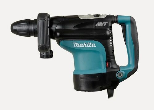 Изображение товара Перфоратор Makita HR4511С, 9.4 Дж, 1350 Вт, SDS-Max, с кейсом, черный/бирюзовый