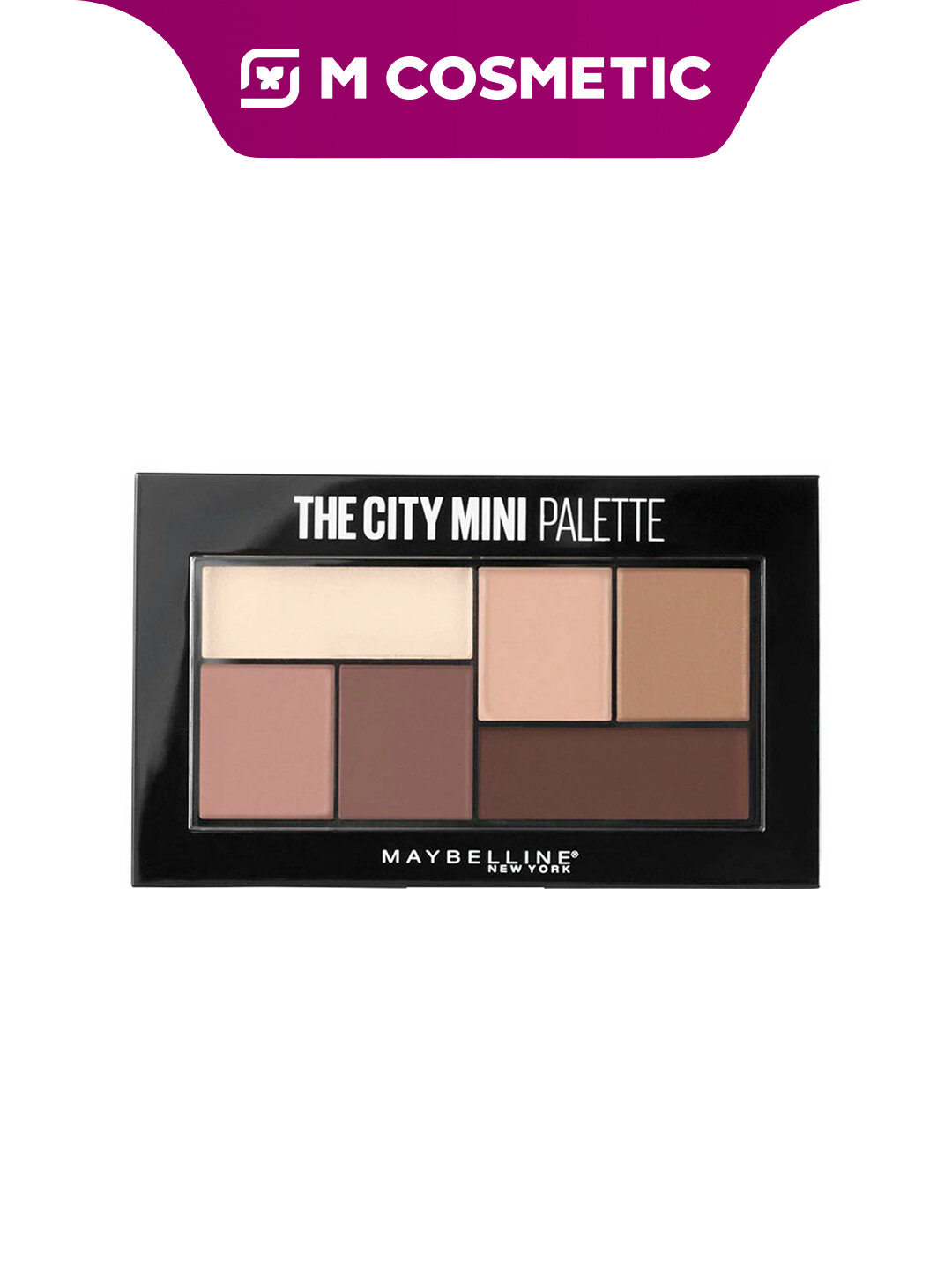 MAYBELLINE City Mini Тени для век тон 480 6 г – выразительный макияж