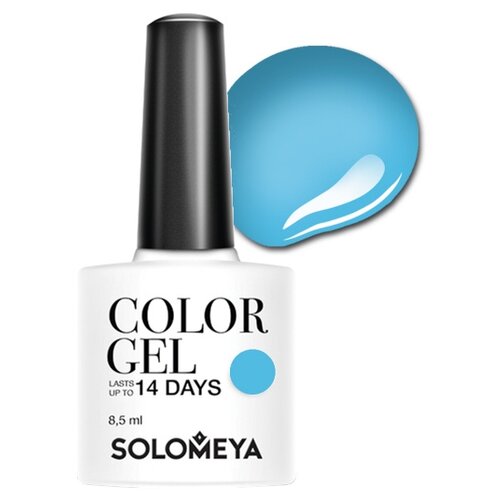 Solomeya гель-лак для ногтей Color Gel, 8.5 мл, 37 г, Blue Sky/Голубое небо 109