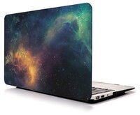 Чехол-накладка UVOO пластиковая накладка MacBook 13 Air черный