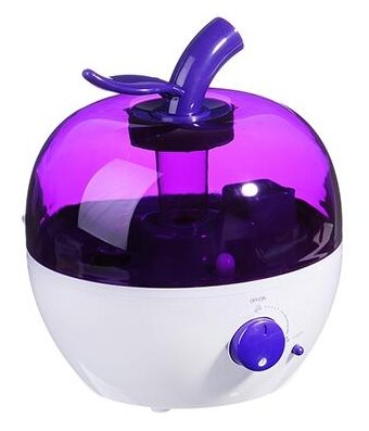 Увлажнитель воздуха Leben В форме яблока, фиолетовый/белый