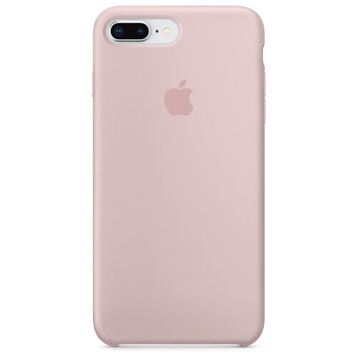 фото Чехол Apple силиконовый для Apple iPhone 8 Plus / 7 Plus pink sand