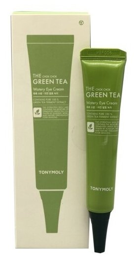 TONYMOLY Увлажняющий крем для кожи вокруг глаз с экстрактом THE CHOK CHOK GREEN TEA Watery Eye Cream, 30мл