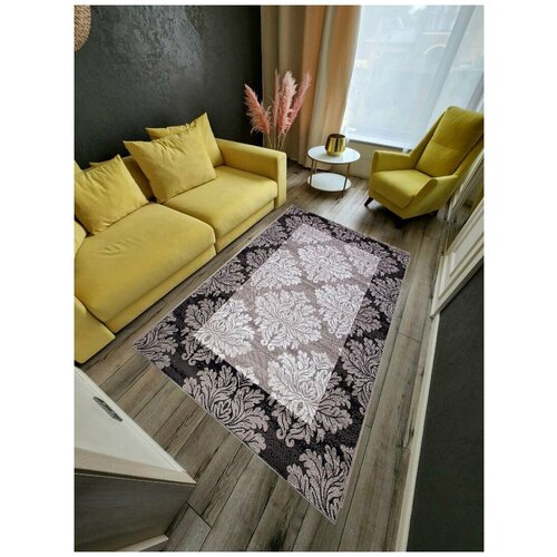 Ковер в комнату Silver D213 размером 2х3 метра серый 6280₽