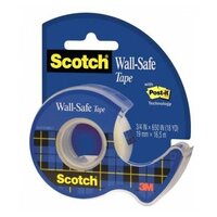 Лента 3M Клейкая Scotch Wall-Safe шир.19мм дл.16.5м невидимая на мини-диспенсере