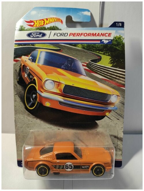 Hot Wheels 65 Ford Mustang 2+2 FastBack Walmart Exclusive FORD PERFOMANCE series 1/8 редкая спецсерия коллекционная модель