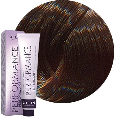 OLLIN Professional Performance перманентная крем-краска для волос, 7/00 русый глубокий, 60 мл - фотография № 3
