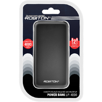 Внешний аккумулятор ROBITON POWER BANK LP-4000 Type C Micro-USB - Type C BL1