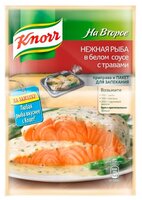 Knorr Приправа Нежная рыба в белом соусе с травами, 23 г