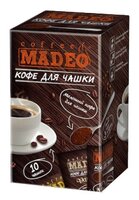Молотый кофе Madeo Молочный этюд, в пакетиках (10 шт.)