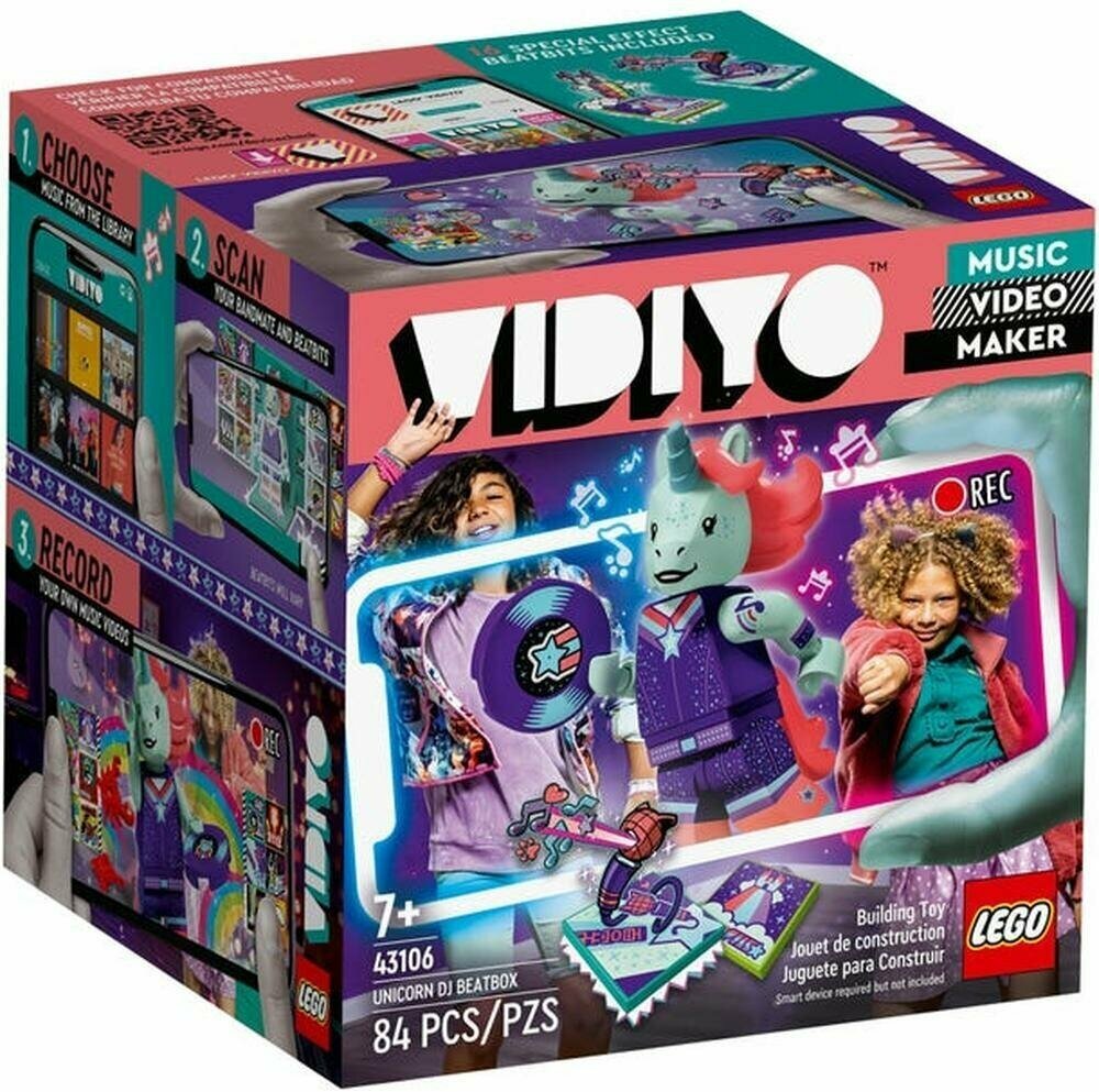 Конструктор Lego Vidiyo 43106 Битбокс Диджея Единорога