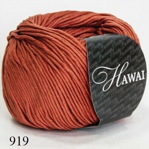 Пряжа Seam Hawai Сеам Гаваи, 919, 100% мерсеризованный хлопок, 50г, 120м, 1 моток.