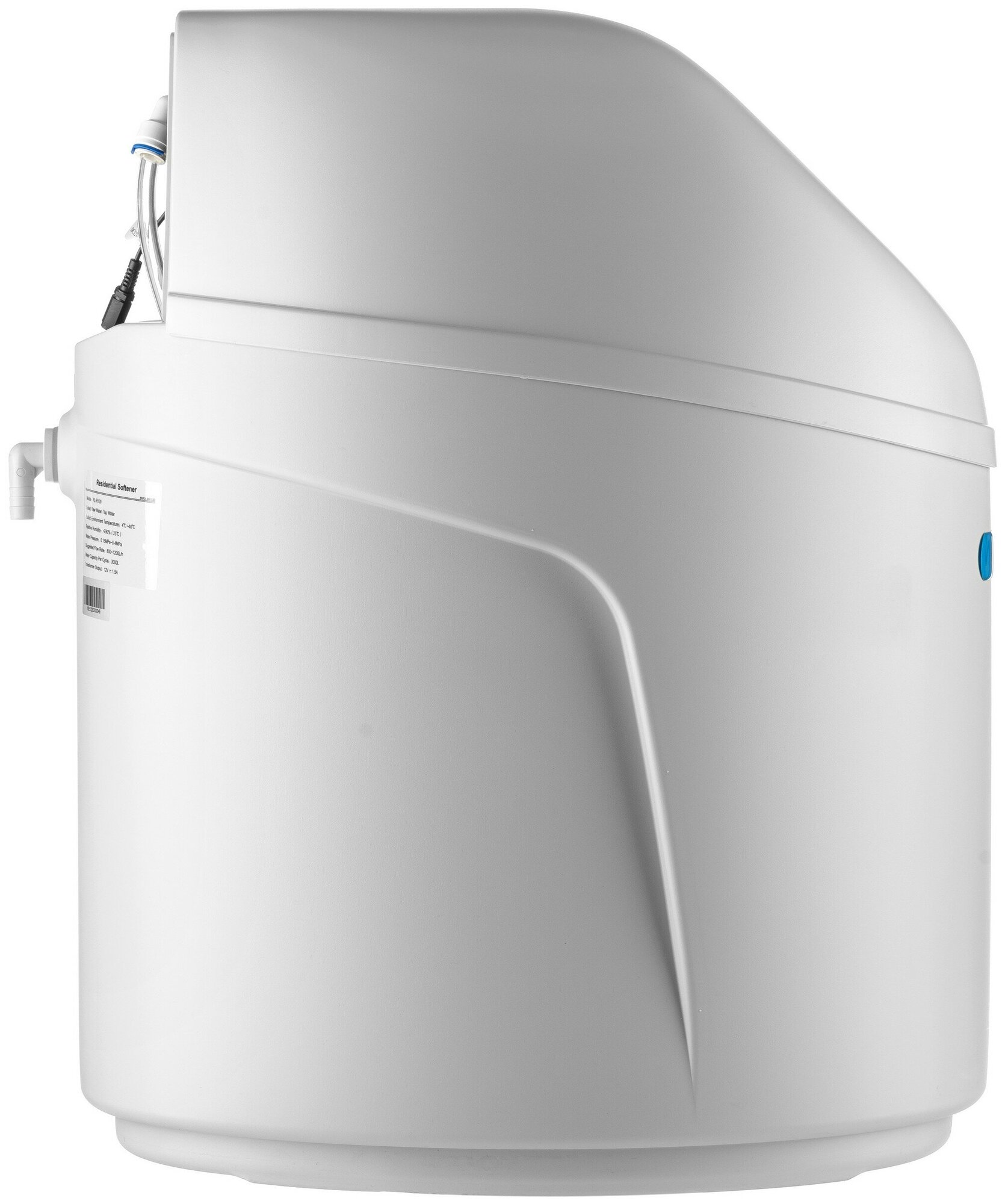 Кабинетный умягчитель для воды Гейзер-Aquachief 1017 с производительностью до 1000л/ч. В комплекте с загрузкой ProMix A 12 литров. - фотография № 3